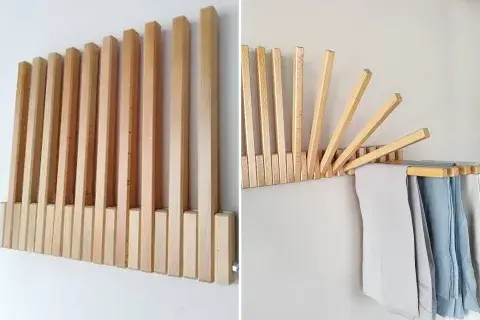 Tenders de ropa ocultos: estos son los mejores modelos para tu casa.