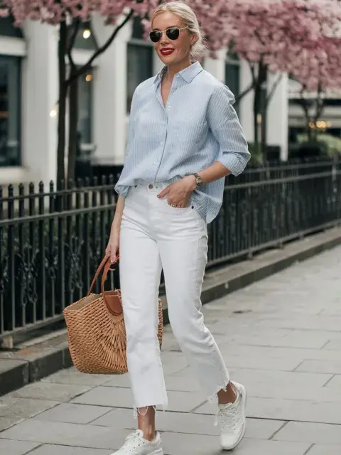 El blanco actúa como un lienzo neutro: permite mezclar texturas, jugar con contrastes, y es sumamente combinable con tonos tierra, pastel o negro. El blanco actúa como un lienzo neutro: permite mezclar texturas, jugar con contrastes, y es sumamente combinable con tonos tierra, pastel o negro.
