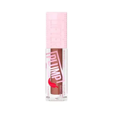 Formulado con ácido hialurónico y chili pepper para labios 30% más voluminosos y brillantes. (MAYBELLINE $ 27.987,00) Formulado con ácido hialurónico y chili pepper para labios 30% más voluminosos y brillantes. (MAYBELLINE $ 27.987,00)