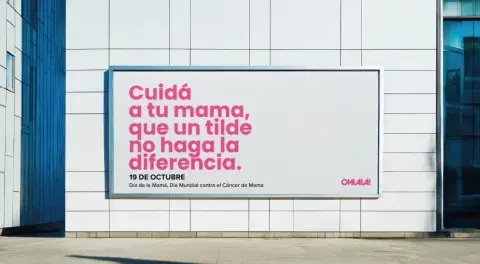 Cartel en vía pública Cartel en vía pública