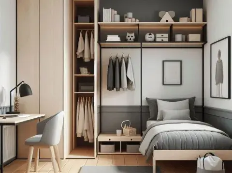 Mini dormitorios: ideas para optimizar el descanso y el guardado