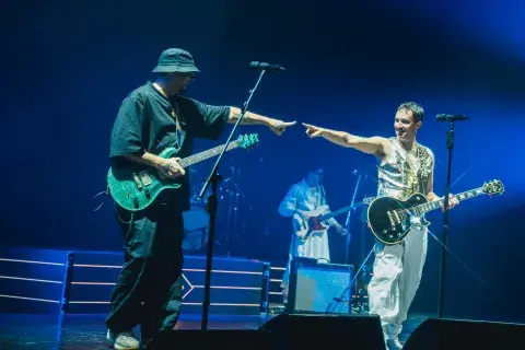 Emmanuel Horvilleur y Dante Spinetta. Emmanuel Horvilleur y Dante Spinetta.
