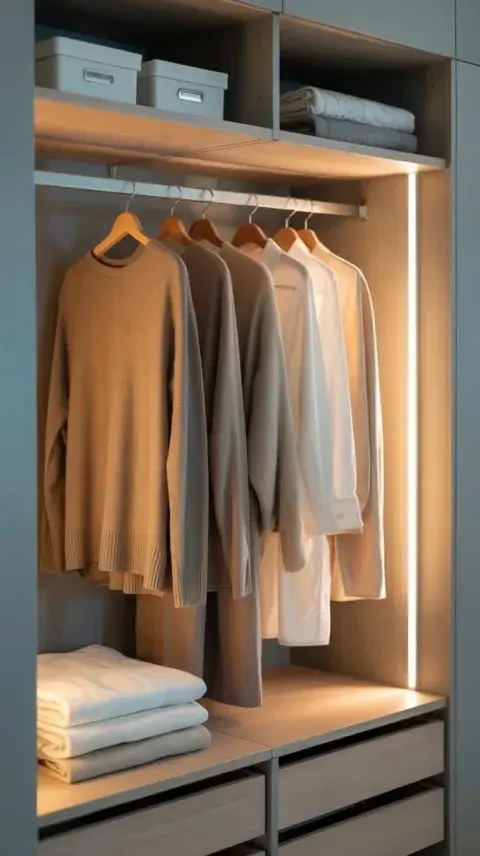 Foto de vestidor.