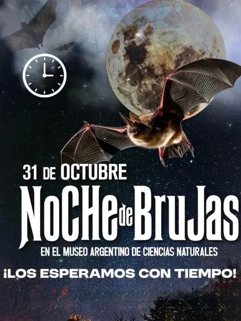 Este 31 de octubre, el Museo Argentino de Ciencias Naturales de Buenos Aires te espera para celebrar Halloween con una Noche de Brujas en el Museo Este 31 de octubre, el Museo Argentino de Ciencias Naturales de Buenos Aires te espera para celebrar Halloween con una Noche de Brujas en el Museo