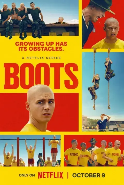 Póster de Boots (Reclutas), la nueva serie furor en Netflix.