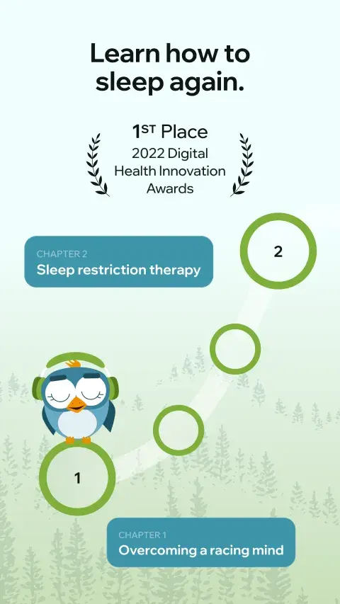 Cinco apps que ayudan a descansar mejor: Stellar Sleep - Insomnia CBT.