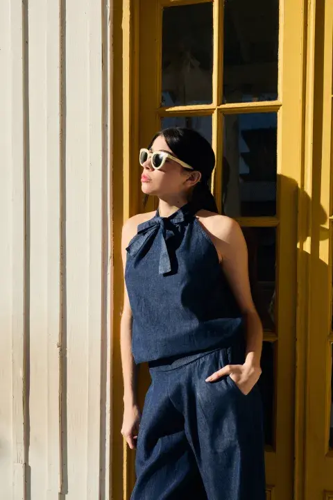  MUSCULOSA Y PANTALÓN DE JEAN (CAPRICHOS DEL REY).