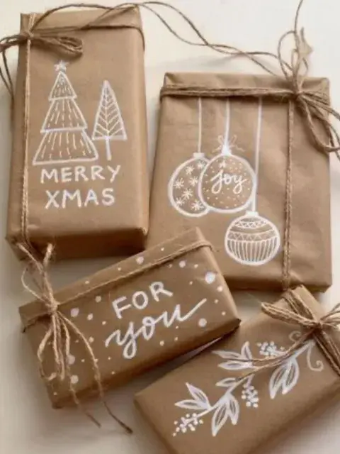 También podés apostar por papel madera y sumar un diseño con dibujos También podés apostar por papel madera y sumar un diseño con dibujos