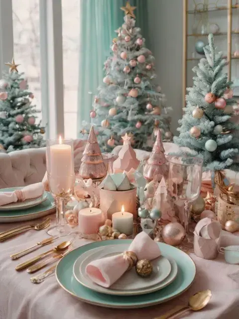 Este año, la Navidad se viste de tonos neutros, detalles naturales y texturas chic. 