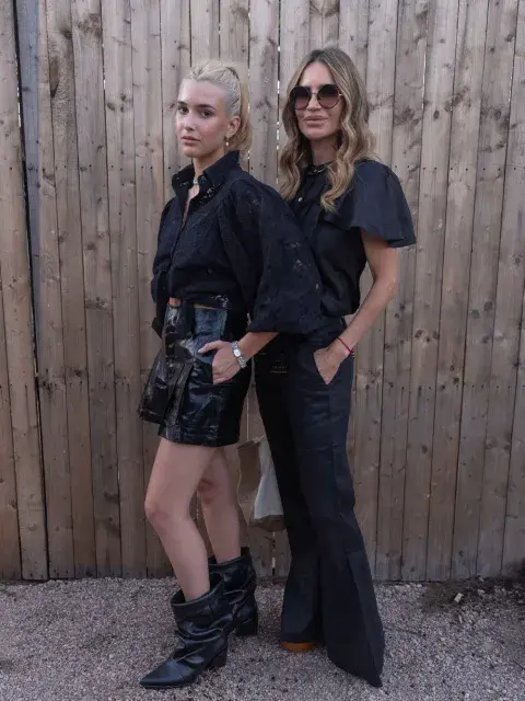 María Vázquez y su hija, Mia Cambiasso María Vázquez y su hija, Mia Cambiasso