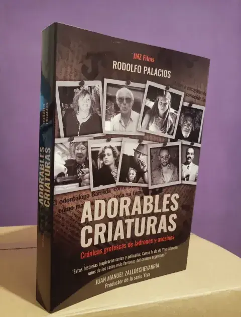 Portada de Adorables criaturas, de Rodolfo Palacios, el libro en el que se basa la serie Yiya. Portada de Adorables criaturas, de Rodolfo Palacios, el libro en el que se basa la serie Yiya.