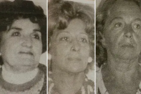 Foto de las víctimas confirmadas de Yiya Murano. Foto de las víctimas confirmadas de Yiya Murano.
