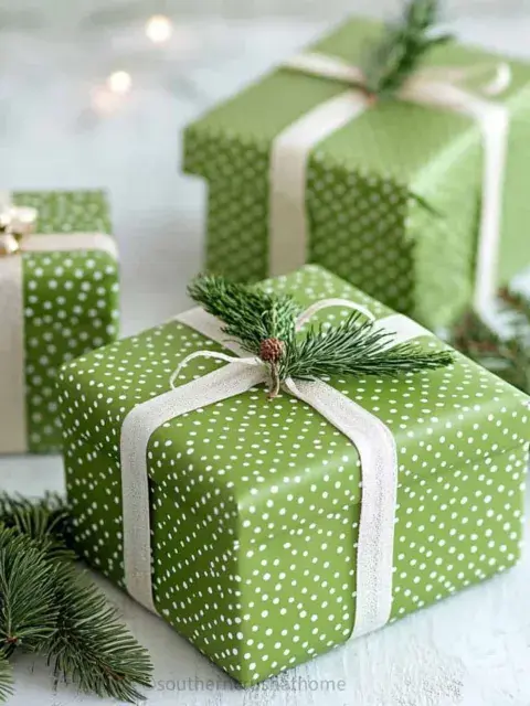 La Navidad invita a sumar pequeños detalles con encanto: un mini adorno colgante, un sticker temático, una foto Polaroid o un mensaje escrito a mano.