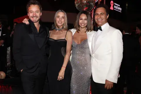 Benjamín Vicuña, Anita Espasandín, Pampita y Martin Pepa Benjamín Vicuña, Anita Espasandín, Pampita y Martin Pepa