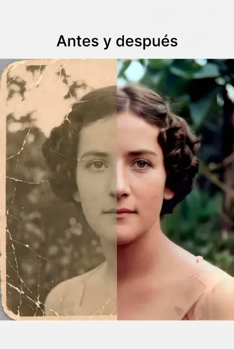 Fotografía vieja.