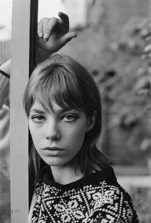 Foto de Jane Birkin en los años 70. Foto de Jane Birkin en los años 70.