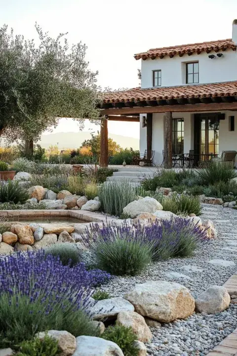 Jardín mediterráneo: cómo recrear este estilo en tu casa en Argentina