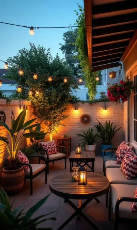 Mini patios: 10 ideas fáciles y económicas para decorarlos en Navidad Mini patios: 10 ideas fáciles y económicas para decorarlos en Navidad