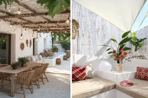 Las terrazas, balcones y jardines se han convertido en auténticos refugios urbanos.