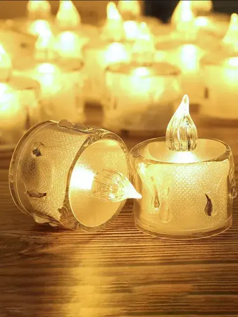 Foto de velas led. Foto de velas led.