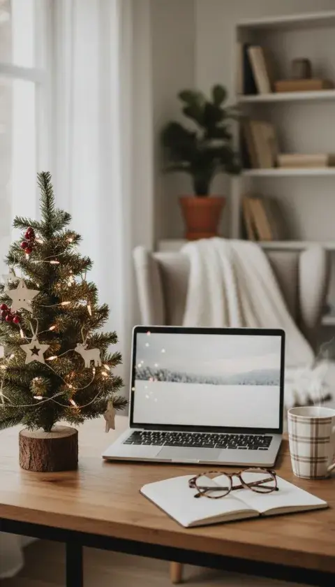 Foto de deco navideña. Foto de deco navideña.