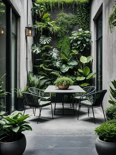 Los jardines verticales permiten sumar muchas plantas ocupando pocos centímetros. Los jardines verticales permiten sumar muchas plantas ocupando pocos centímetros.