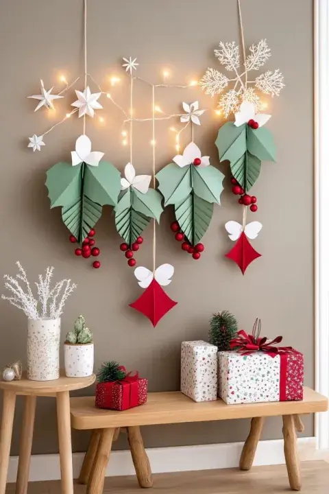 Guirnaldas DIY: Realizadas con papel, fieltro o materiales reciclados. Una opción económica y divertida para hacer en familia. Guirnaldas DIY: Realizadas con papel, fieltro o materiales reciclados. Una opción económica y divertida para hacer en familia.