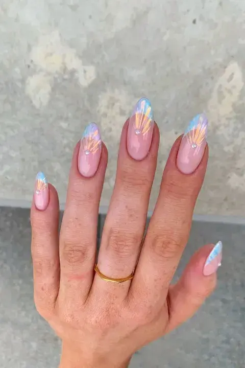 Sea nails: 12 diseños de uñas inspirados en el mar para empezar el 2026 Sea nails: 12 diseños de uñas inspirados en el mar para empezar el 2026