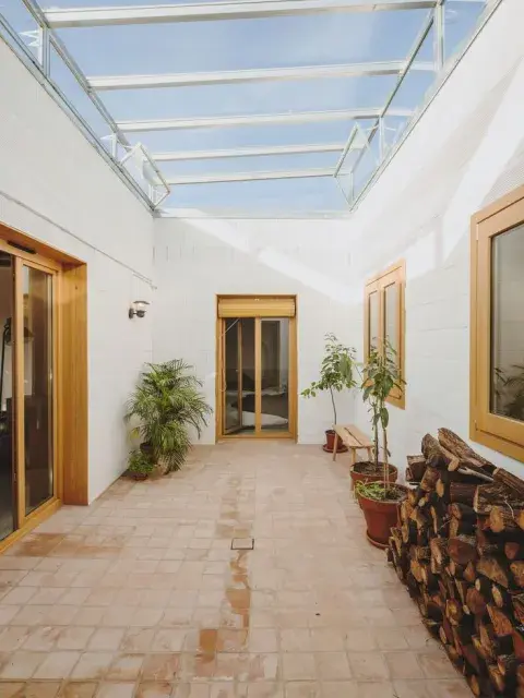 Foto de casa bioclimática. Foto de casa bioclimática.