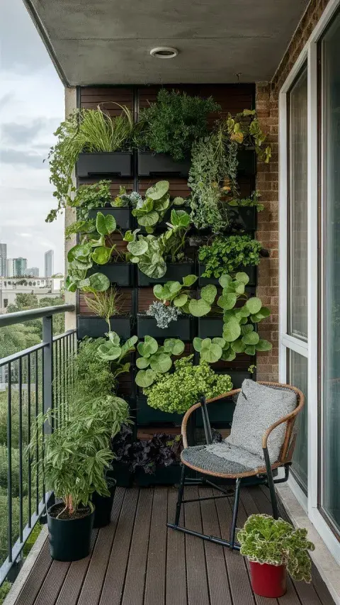1. Apostá por el verde con plantas protagonistas