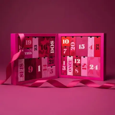 Foto de calendario de adviento. Foto de calendario de adviento.