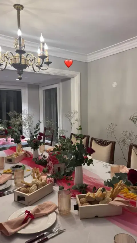 La mesa navideña de La Joaqui.