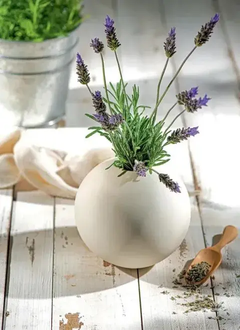 Foto de Lavandula dentata.