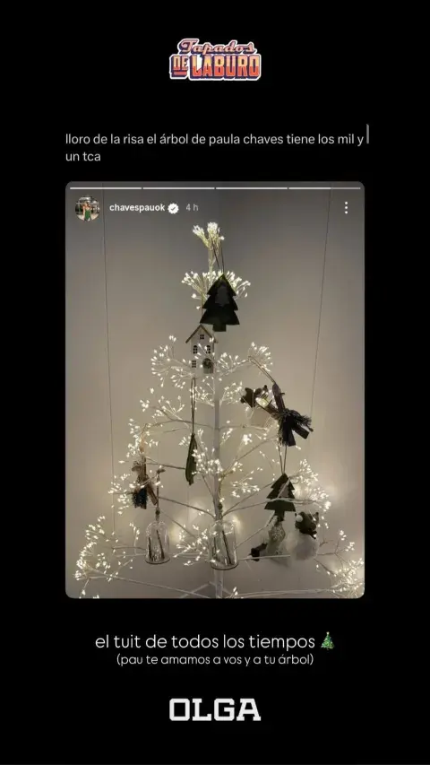 El árbol de Navidad de Paula Chaves El árbol de Navidad de Paula Chaves