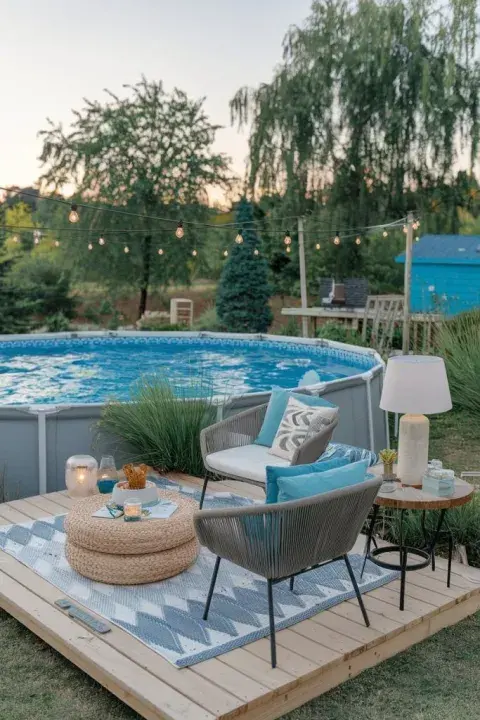 Piletas de lona con estilo: ideas para sumarlas a tu patio. Piletas de lona con estilo: ideas para sumarlas a tu patio.