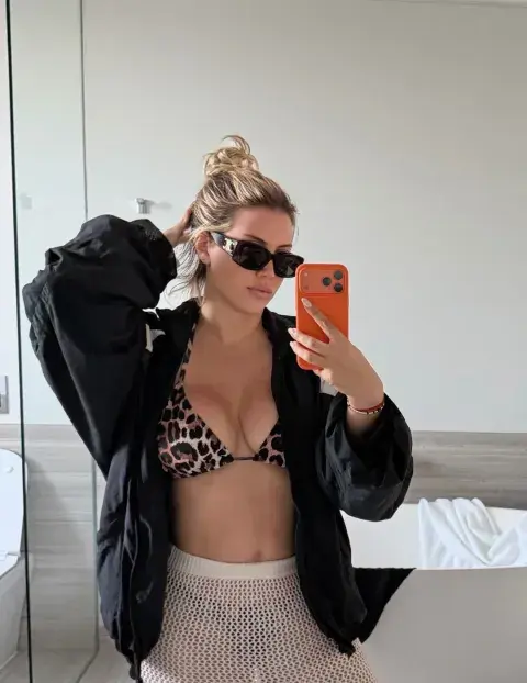 Wanda Nara cerrando el 2025 en Punta del Este.