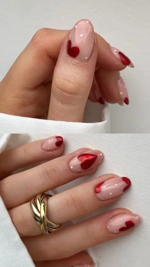 Uñas de febrero: 14 diseños románticos y fáciles de hacer Uñas de febrero: 14 diseños románticos y fáciles de hacer
