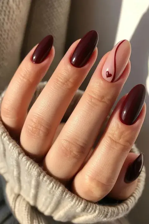 Uñas de febrero: 14 diseños románticos y fáciles de hacer Uñas de febrero: 14 diseños románticos y fáciles de hacer