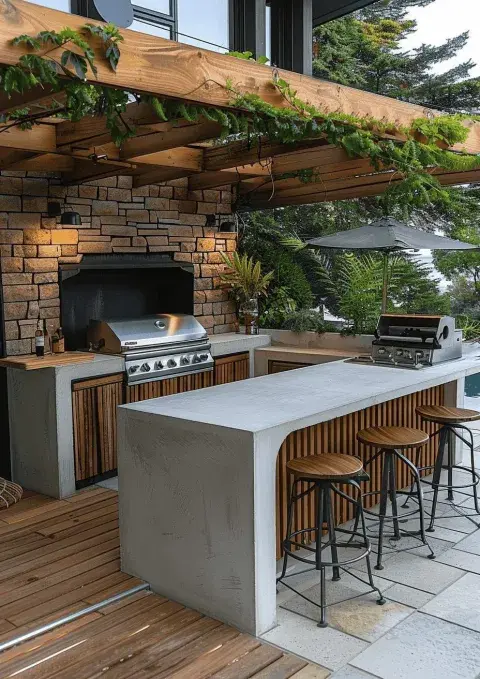 Ya no funcionan solo como un lugar para cocinar al aire libre, sino como un espacio social que integra gastronomía, descanso y diseño. Ya no funcionan solo como un lugar para cocinar al aire libre, sino como un espacio social que integra gastronomía, descanso y diseño.