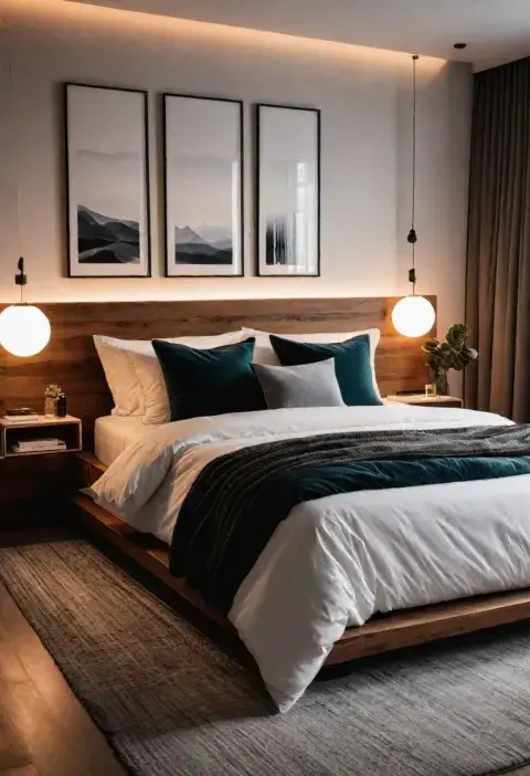 Foto de deco de dormitorio. Foto de deco de dormitorio.