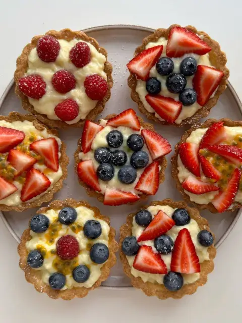 Foto de postre sin horno. Foto de postre sin horno.