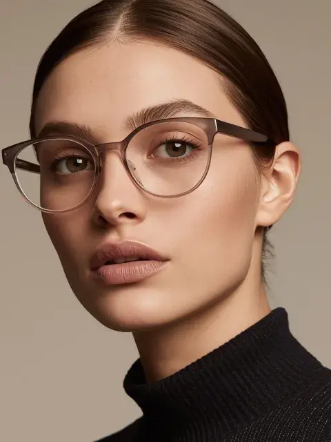 Foto de mujer con gafas. Foto de mujer con gafas.