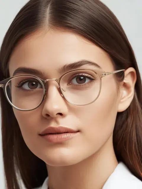 Foto de mujer con gafas. Foto de mujer con gafas.