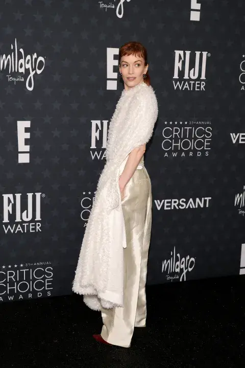 Imagen de Britt Lower en los Critics Choice Awards. Imagen de Britt Lower en los Critics Choice Awards.