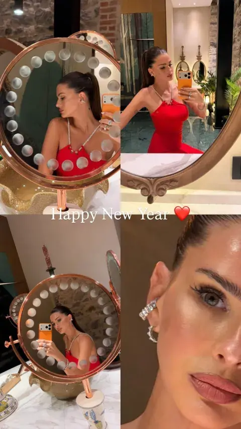El look de la China Suárez para recibir el Año Nuevo 2026.