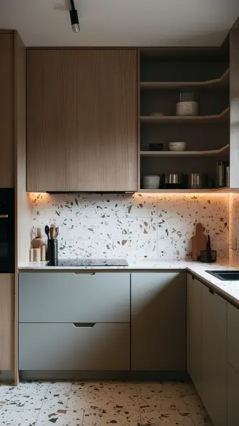 Adiós a los azulejos de toda la vida: la tendencia en la cocina para 2026