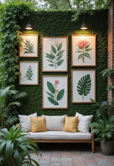 Cuadros para exteriores: ideas para decorar tu patio o terraza Cuadros para exteriores: ideas para decorar tu patio o terraza
