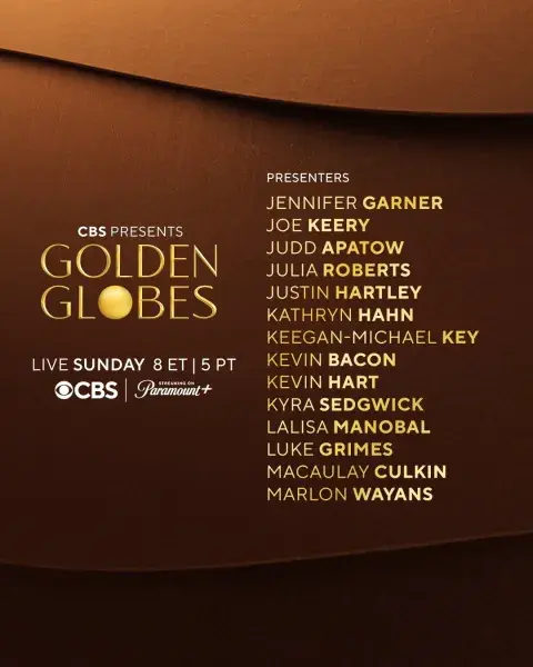Esta es la lista de presentadores de los Globos de Oro 2026. Esta es la lista de presentadores de los Globos de Oro 2026.