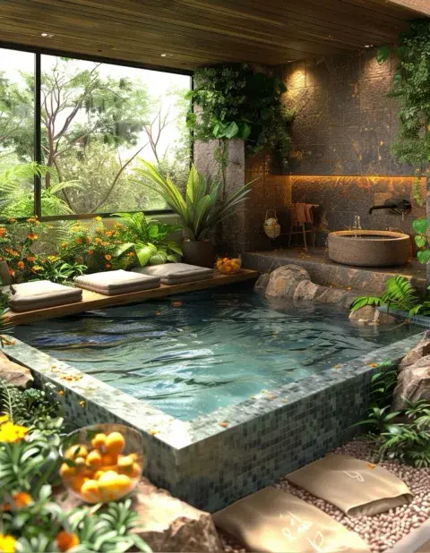 Ideas deco para piletas chill out en el verano 2026 Ideas deco para piletas chill out en el verano 2026