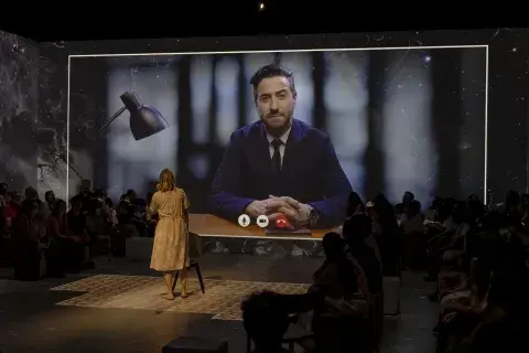 Una escena de Casi Normales Una escena de Casi Normales
